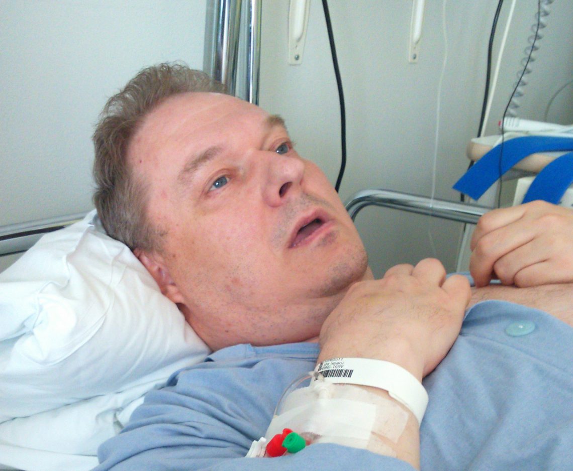 Taysin traumaosastolla.