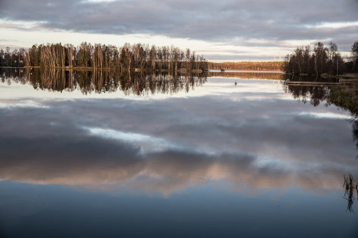 Näkymä on Tyrvään voimalaitokselta kohti Liekovettä pari vuotta sitten.