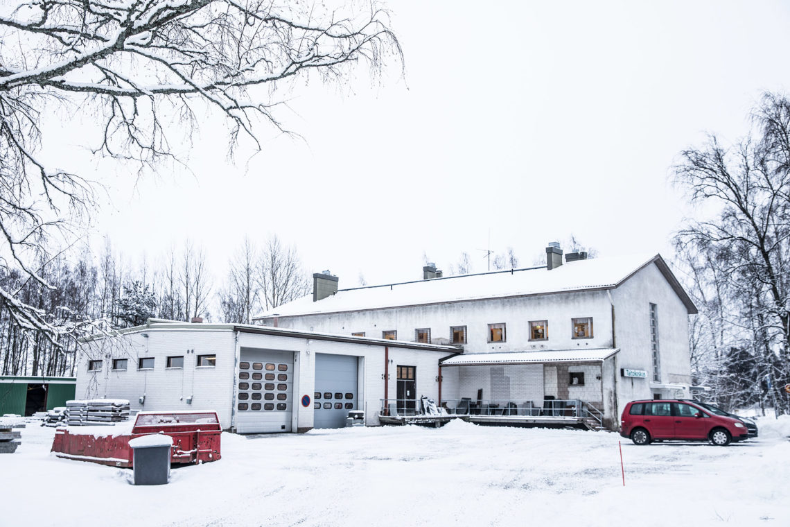 Entinen meijeri Vammaskosken paartaalla.