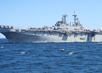 USS Kearsarge harjoitteli Suomen merivoimien kanssa Itämerellä aiemmin tänä vuonna.